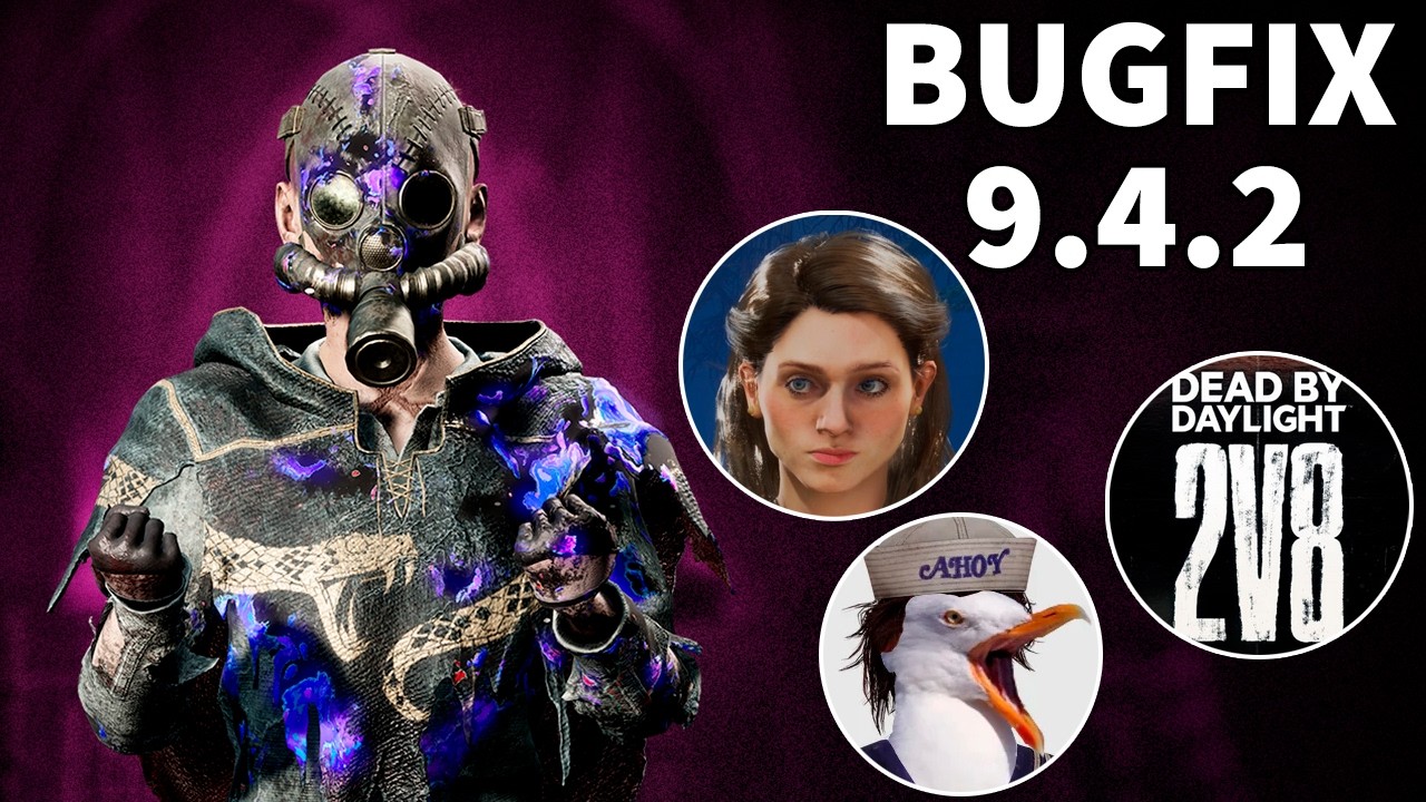 2v8 de volta, correções no Ghoul e novo rosto da Nancy | Bugfix 9.4.2