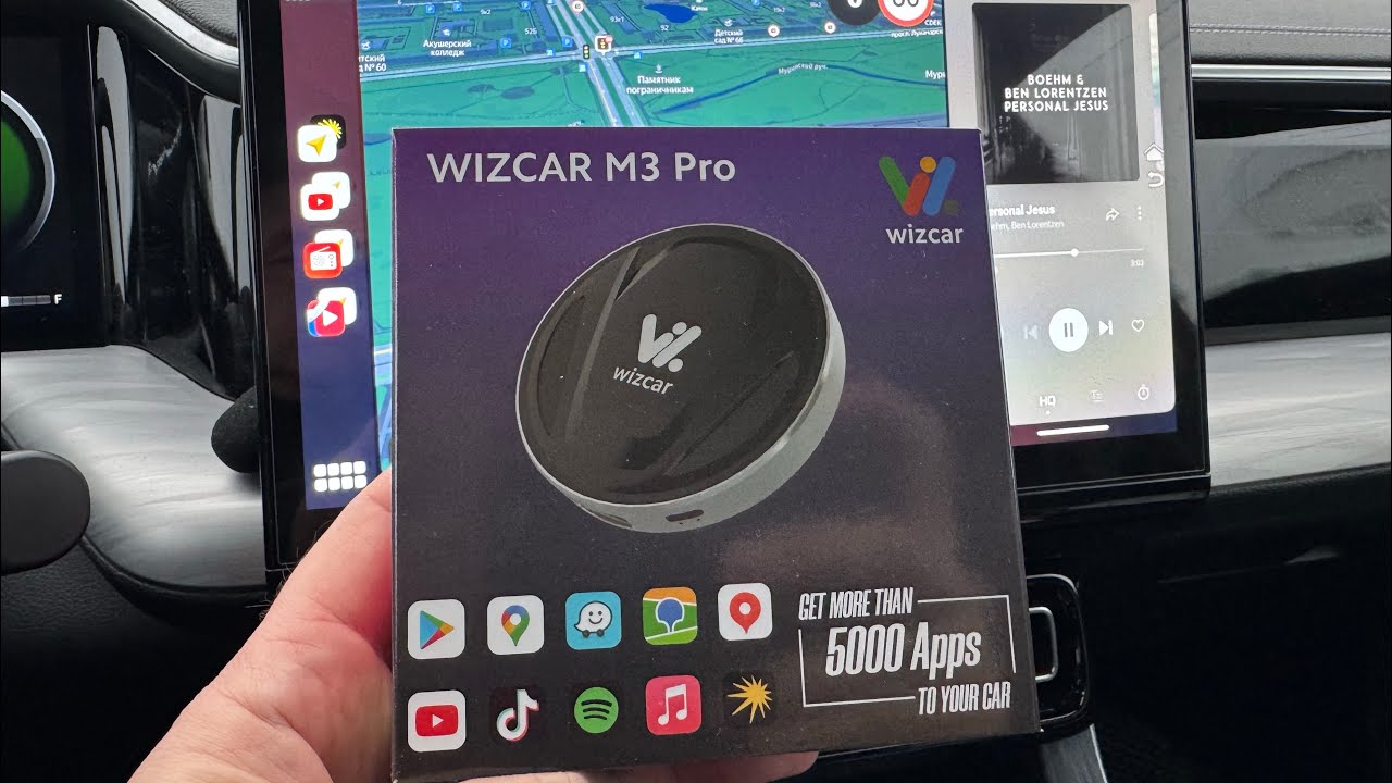 CarCar Launcher x WIZCAR M3 Pro на GAC GS8 = Яндекс Навигатор, Музыка, SIM, YouTube, VK видео и др.