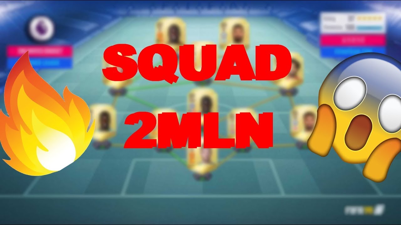 🔥 FIFA 19 SQUAD 2 MLN !!! FUT CHAMPIONS 🔥