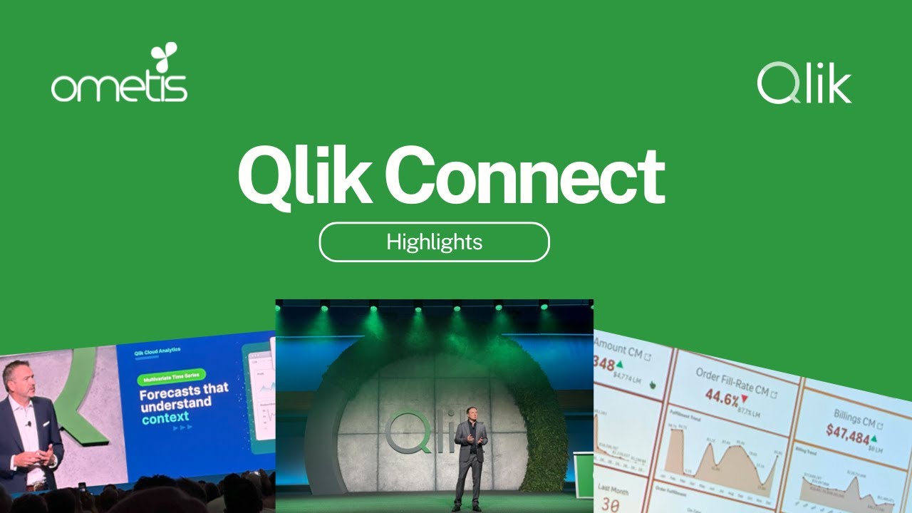 Qlik Connect 2025 highlights: AI agents, open lakehouse, and real customer wins | Ometis webinar