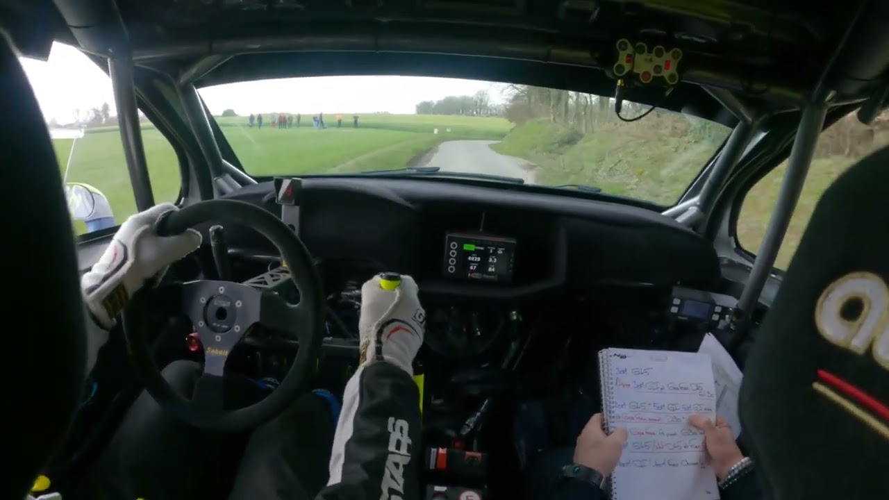 Rallye du Pays de Caux 2024 ES4 Pouderoux / Lemaitre DS3 R5