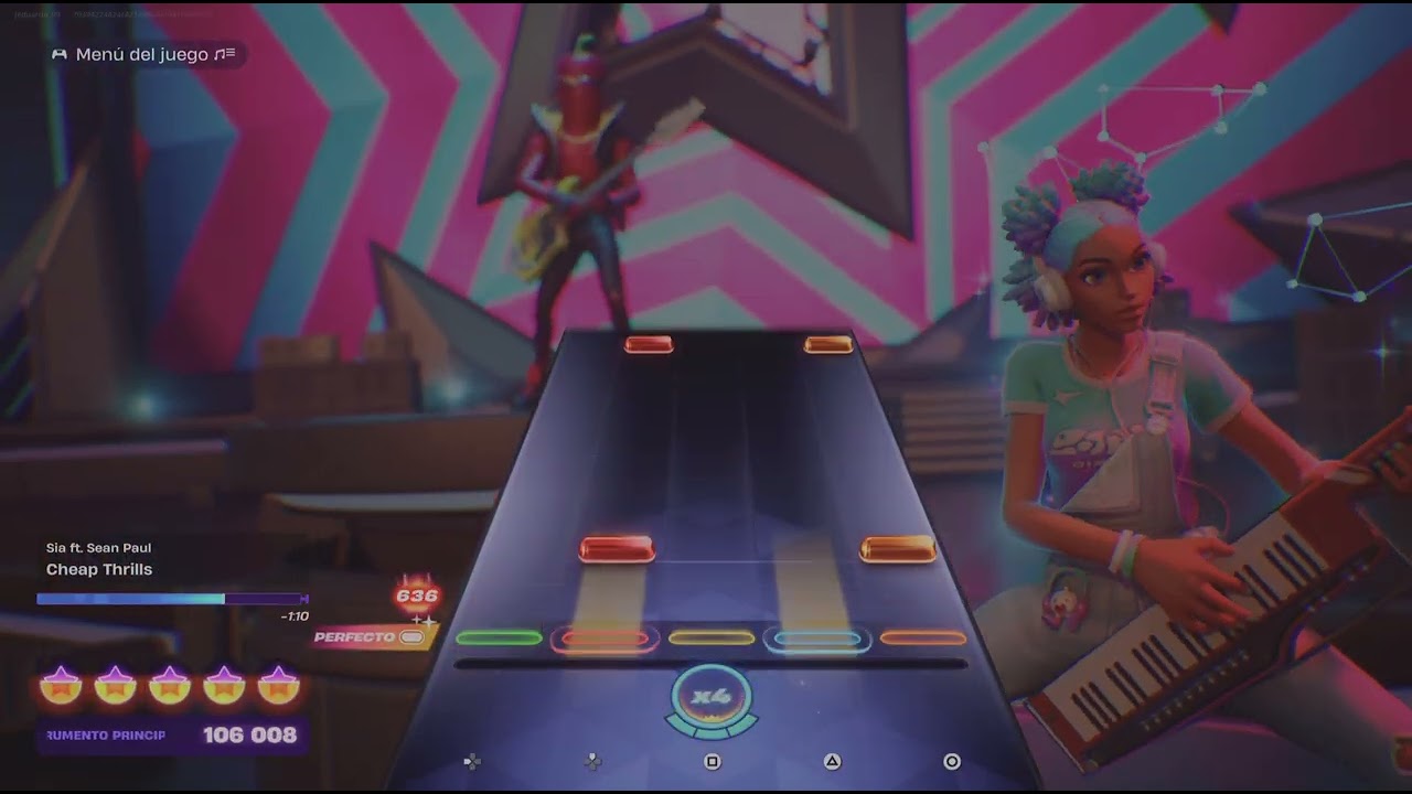 Fortnite Festival - Cheap Thrills by Sia ft. Sean Paul - on lead