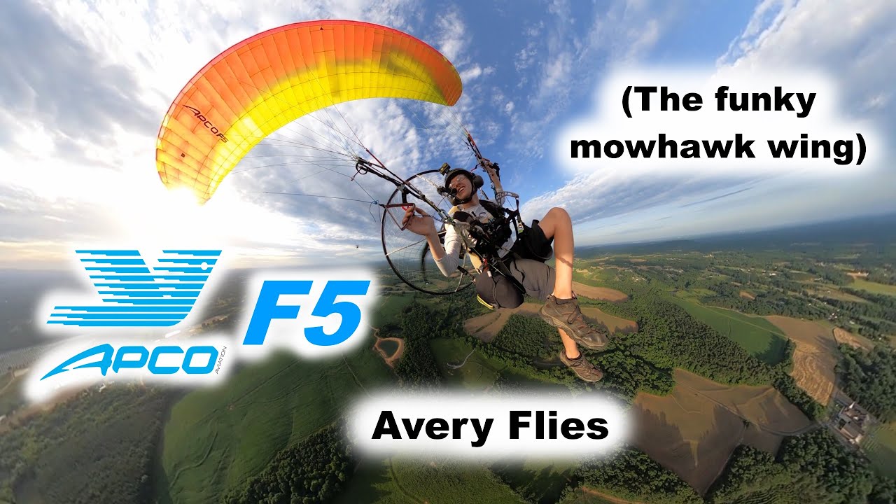 Apco F5 Paraglider Review | Avery Flies