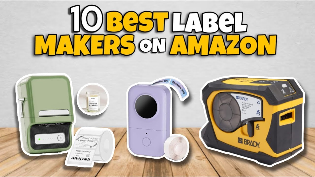 ✅Top 10 Best Label Makers Machine on amazon 2025 🔥