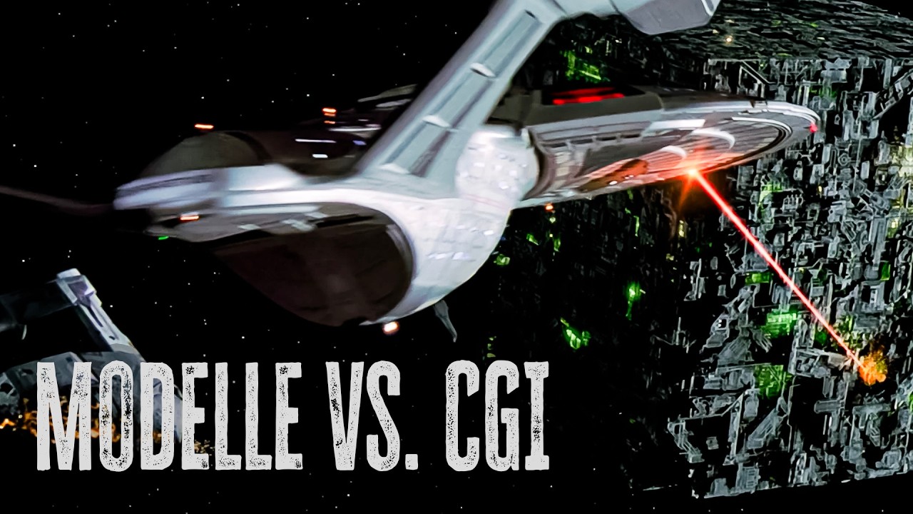 CGI oder Modell? Das visuelle Geheimnis von Star Trek: Der erste Kontakt