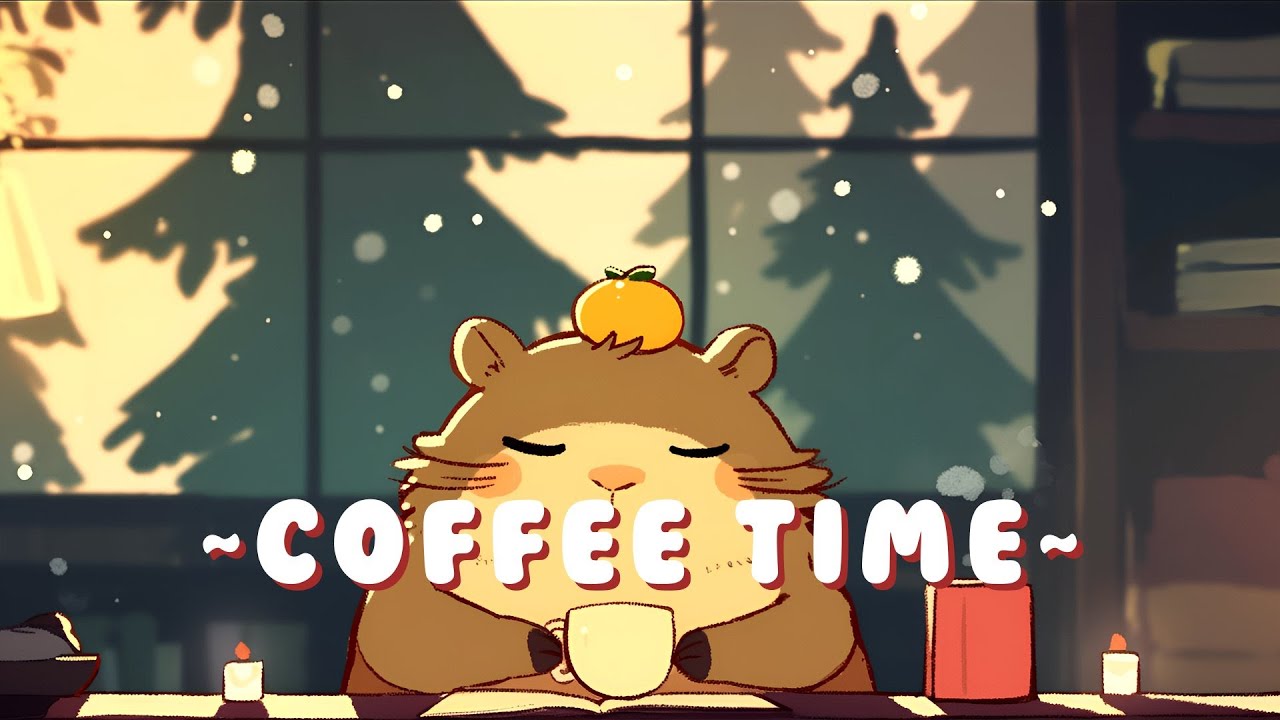 Capybara Chill Radio - Chill Jazz Beats to Relax/Study ~ Quiet Moments ~ 🦫 ✨ 🌙
