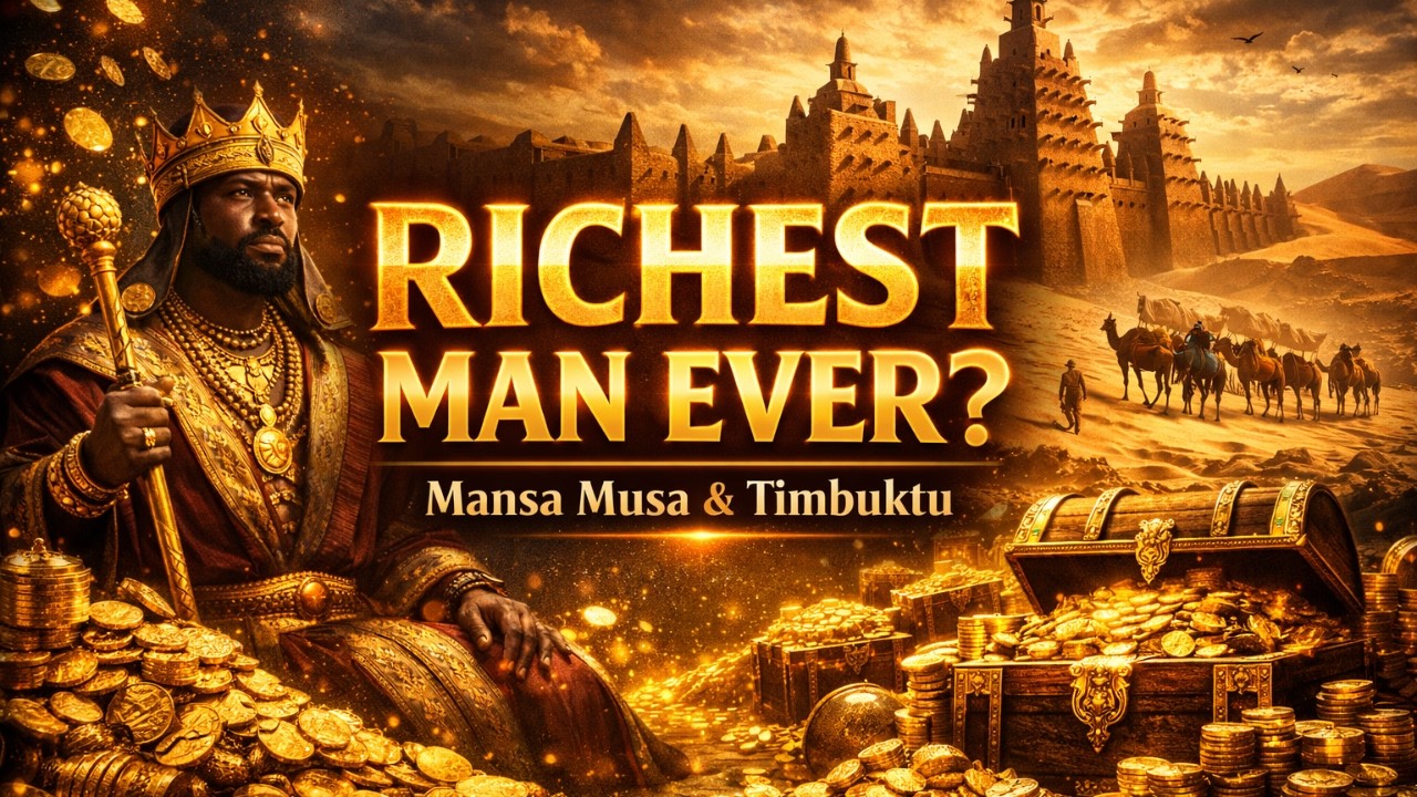 Mansa Musa: The Richest Man in History & His Golden City Timbuktu