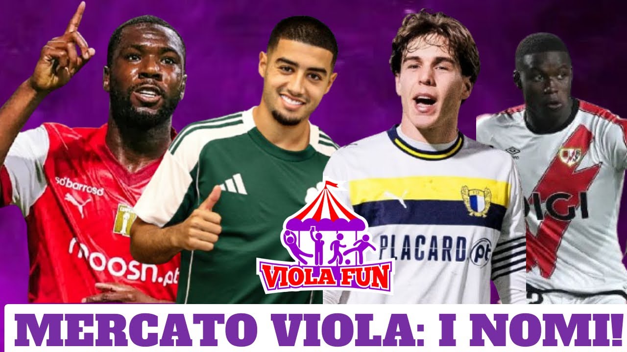 FIORENTINA: L'INDISCRETO RIVELA TUTTI I NOMI DEL MERCATO VIOLA!