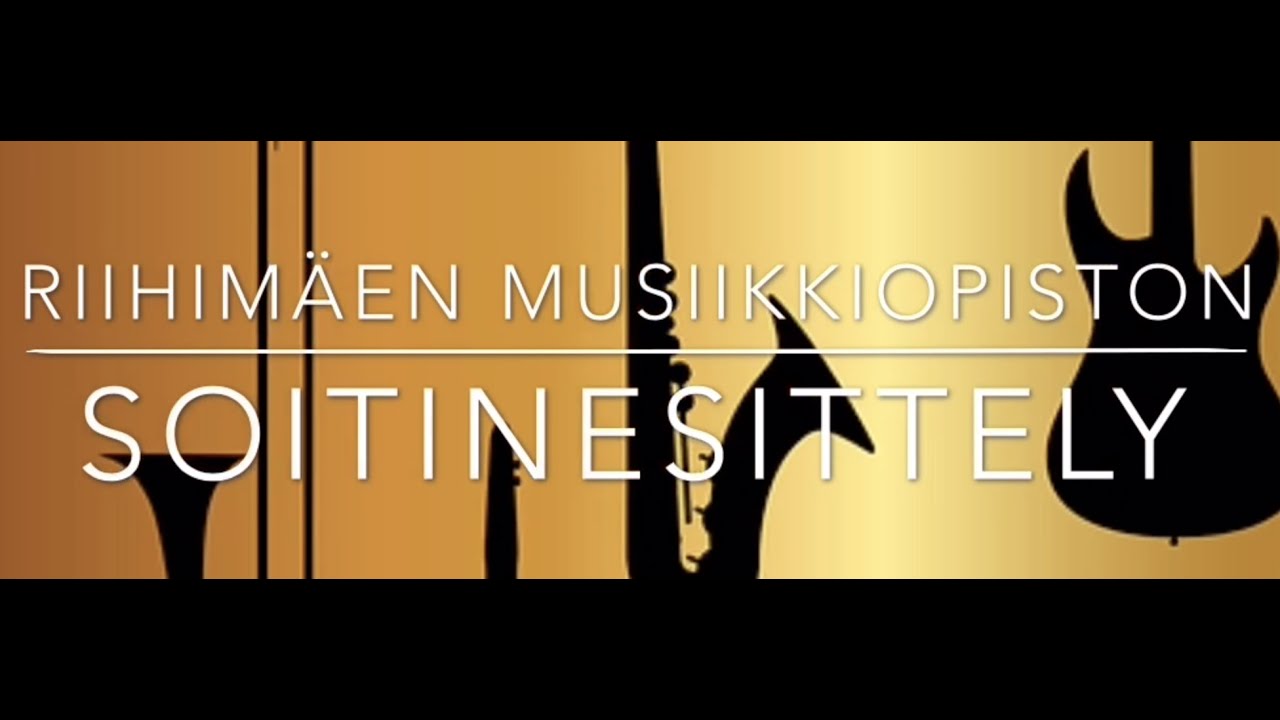 Riihimäen musiikkiopiston soitinesittely.