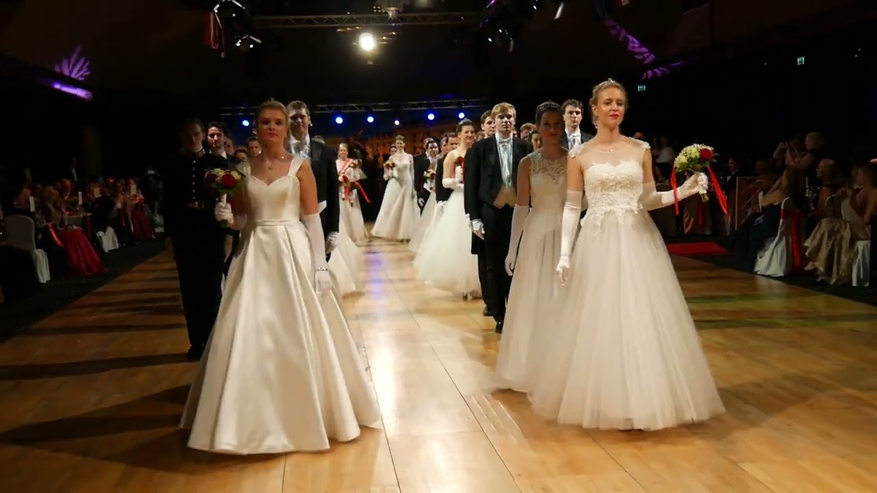 55e Wiener Ball 3 februari 2024 Grand Hotel Huis ter Duin: openingsdans debutanten
