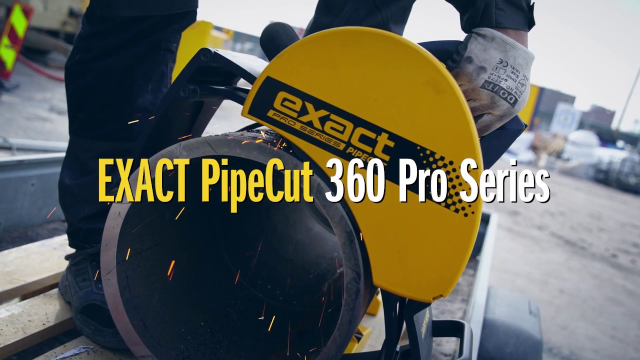 Exact PipeCut 360 Pro Series - Portable Pipe Cutting Machine