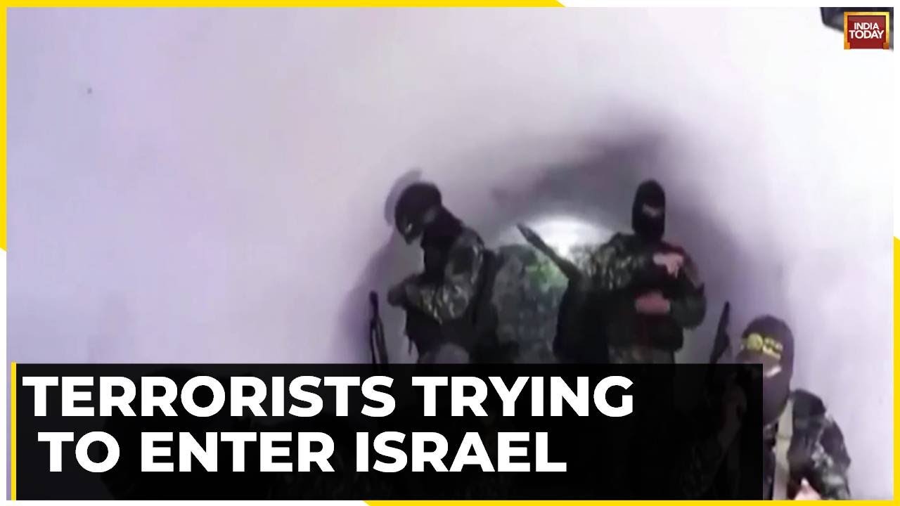 Terrorists Trying To Enter Israel Via Tunnels Amid Ongoing War Between Israel & Hamas