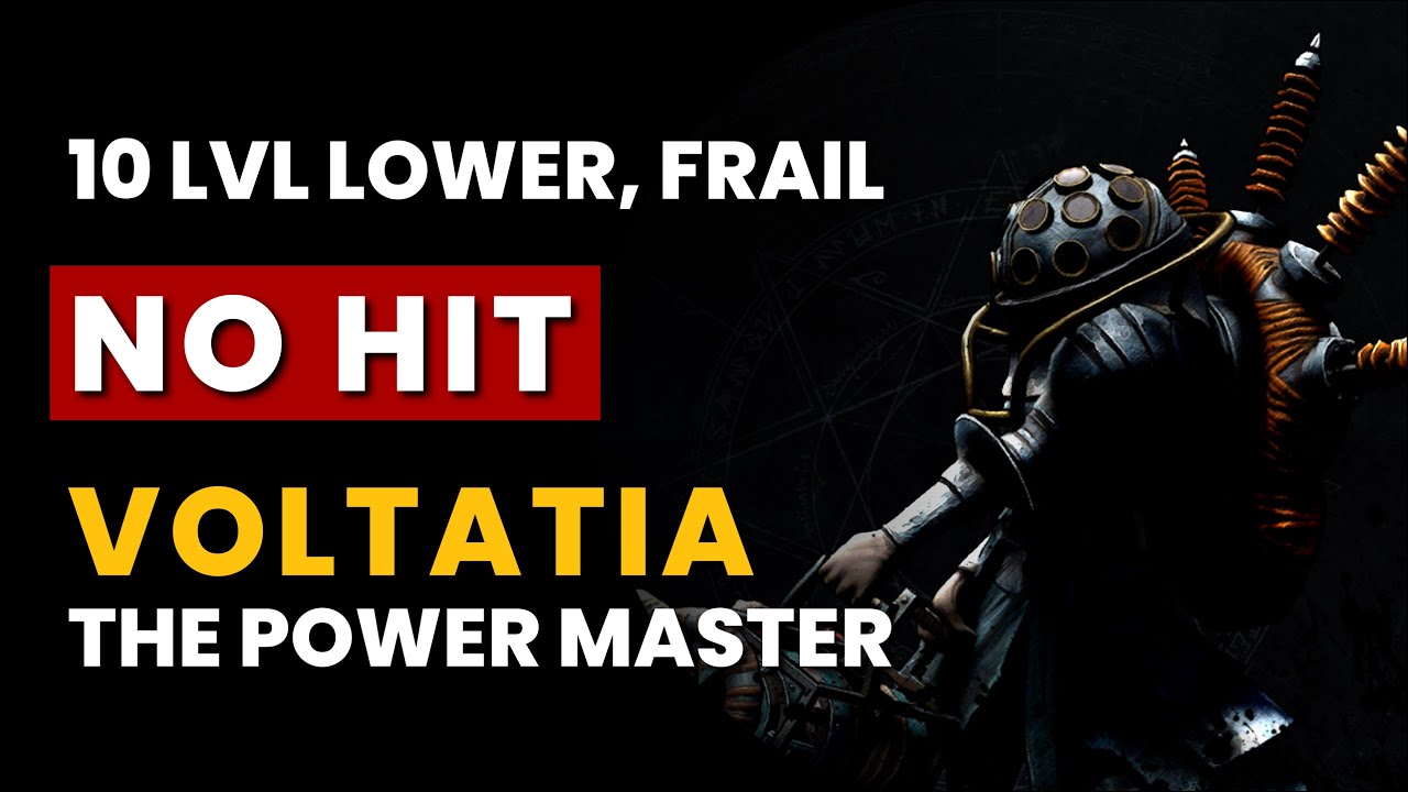 V Rising - Voltatia the Power Master | No Hit, 10 Levels Lower, Frail | Solo Boss Kill