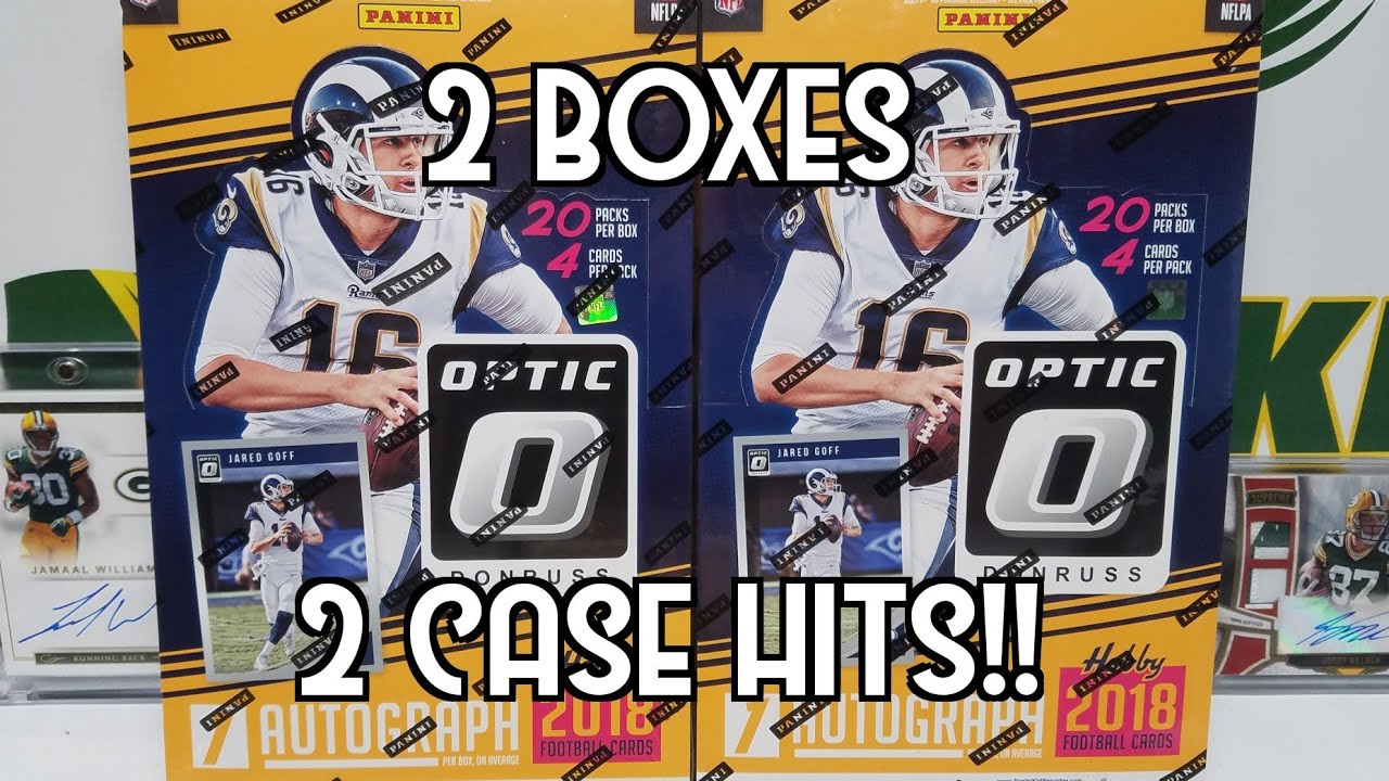 Открытие Donruss Optic Football 2 Hobby Box 2018