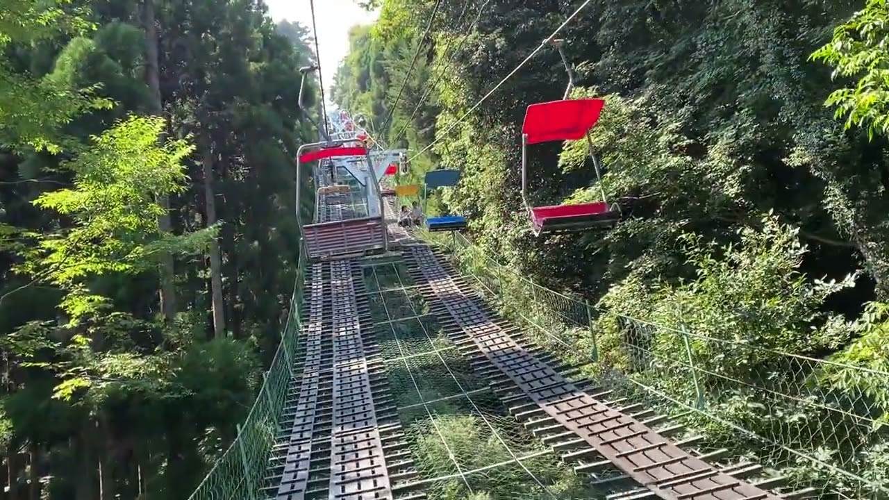 TOKYO Explore Mt. Takao by Lift Chair in Summer | 4K ASMR | Japan Silent Explorer