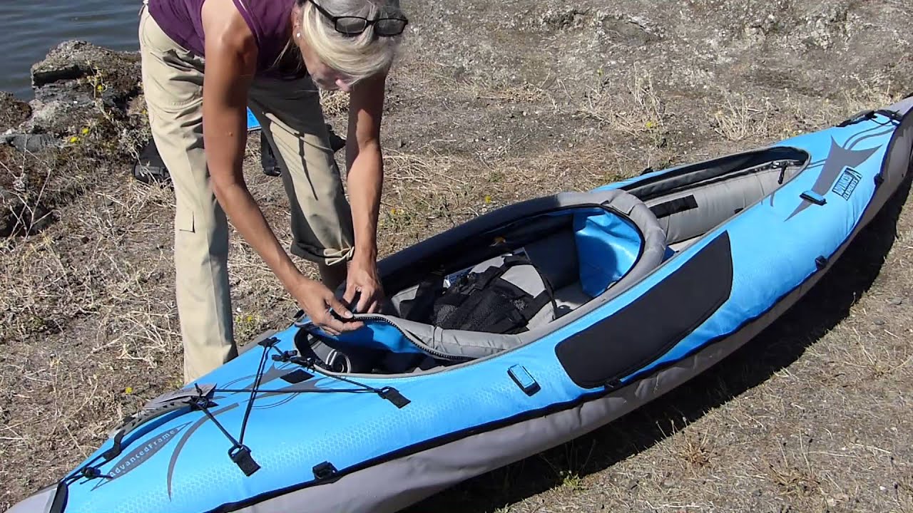 AirKayaks.com: New Advanced Elements AdvancedFrame DS XLC Inflatable Kayak
