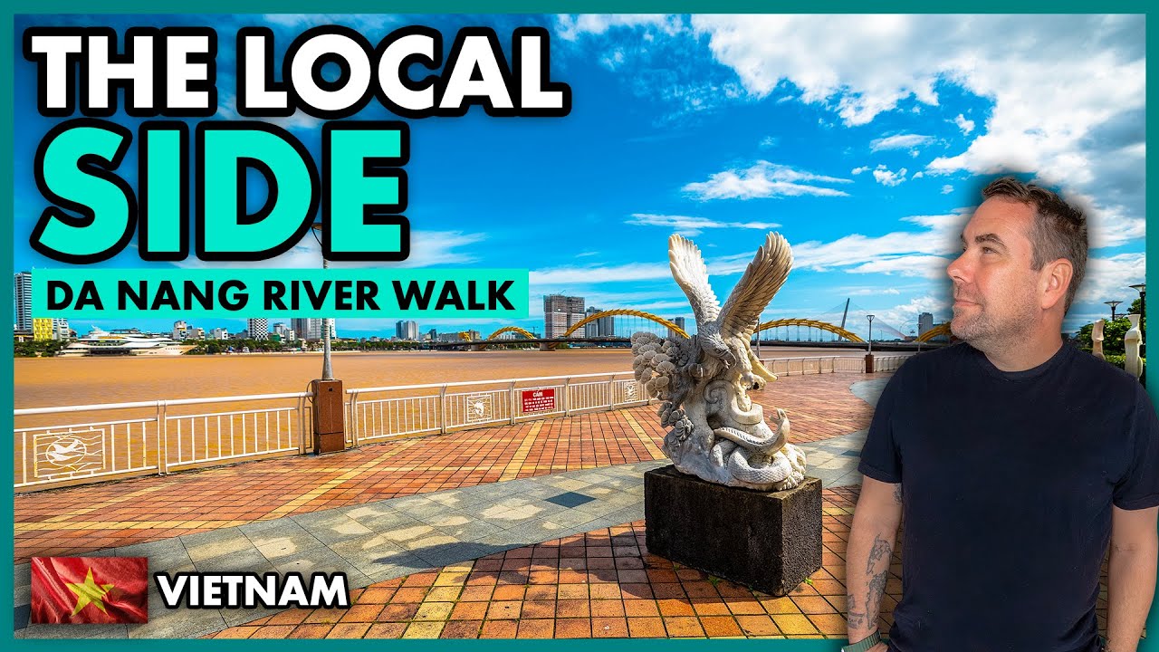 Walking Da Nang's River Promenade - Restaurants, Bars & Local Vibes