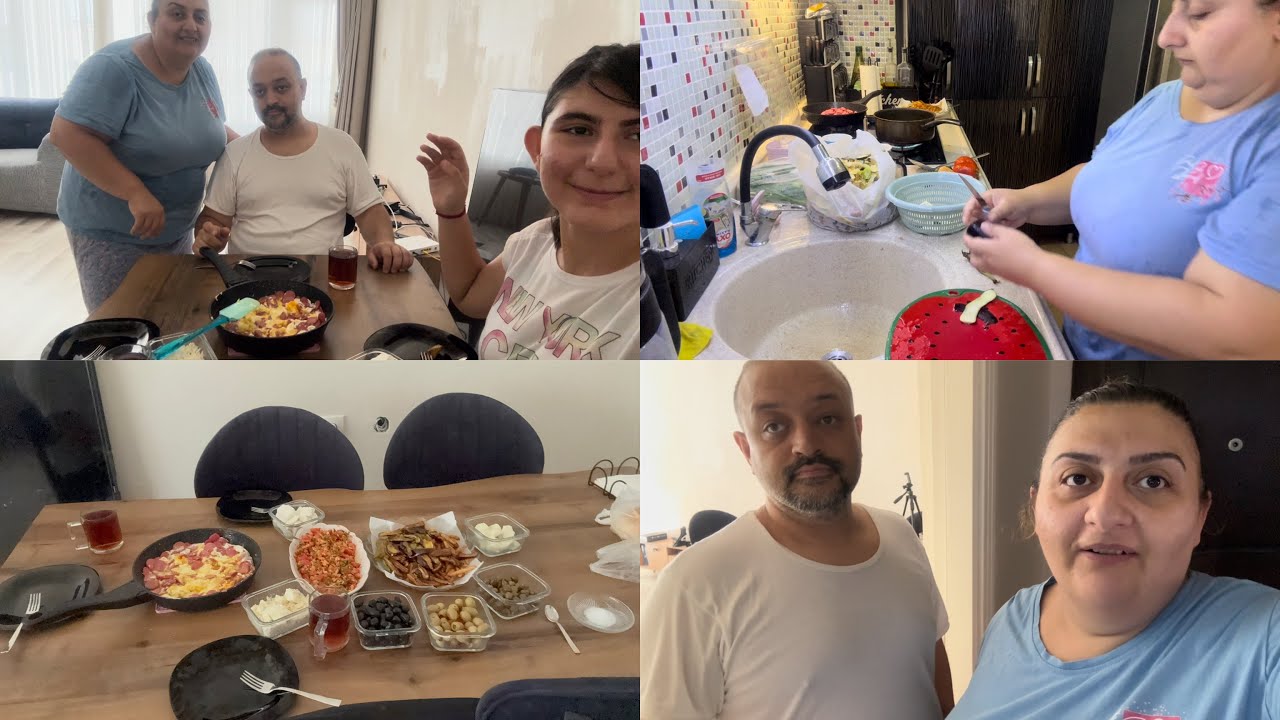 PARMAĞIMI KESTİM | DAYANAMADIM | BERABER KAHVALTI HAZIRLIĞI | GÜNLÜK VLOG | VLOG |