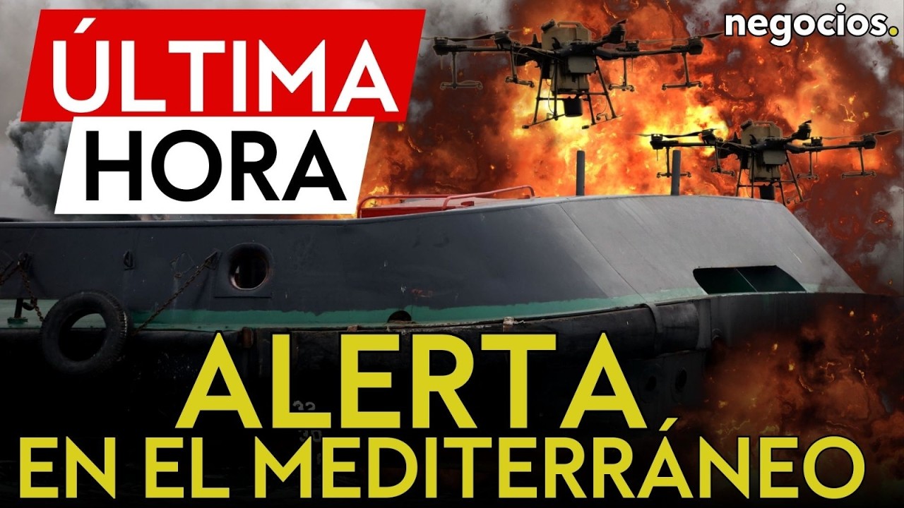 ÚLTIMA HORA | Alerta en el Mediterráneo: atacado un buque ruso por drones presuntamente ucranianos