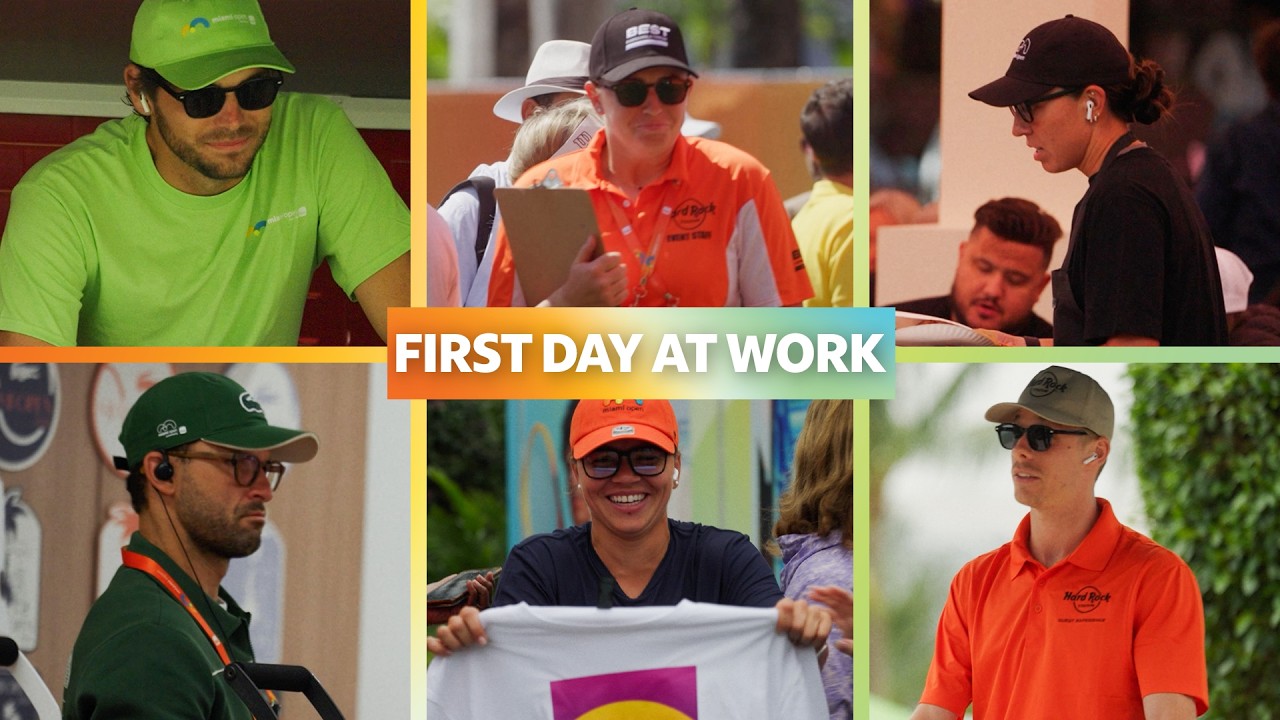 Tennis Players&rsquo; First Day At Work 😅