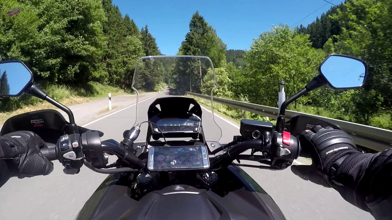 Ride on Honda NC 750X DCT to Winterberg in Sauerland Germany