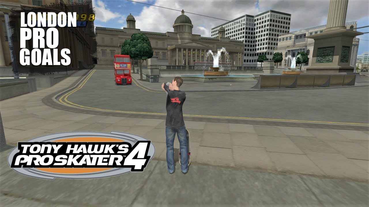 Tony Hawk's Pro Skater 4 (PS2) - London: Pro Goals