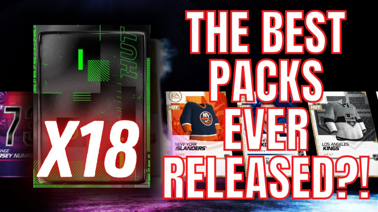 SO MANY PURPLE PULLS! - CRAZY NHL 21 PACK OPENING