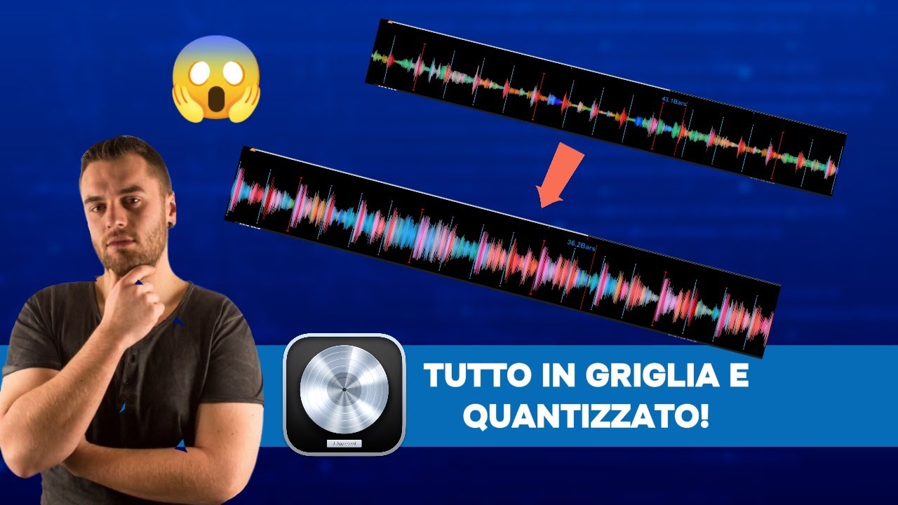 COME QUANTIZZARE I BRANI DI UNA VOLTA! | Tutorial Ita - Logic Pro