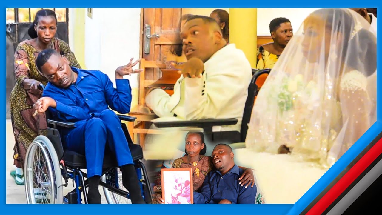 EXCLUSIVE: KIJANA MLEMAVU ALIYEFUNGA NDOA NA BINTI MREMBO MAISHA YAO, WALIPOKUTANA HADI KUFUNGA NDOA