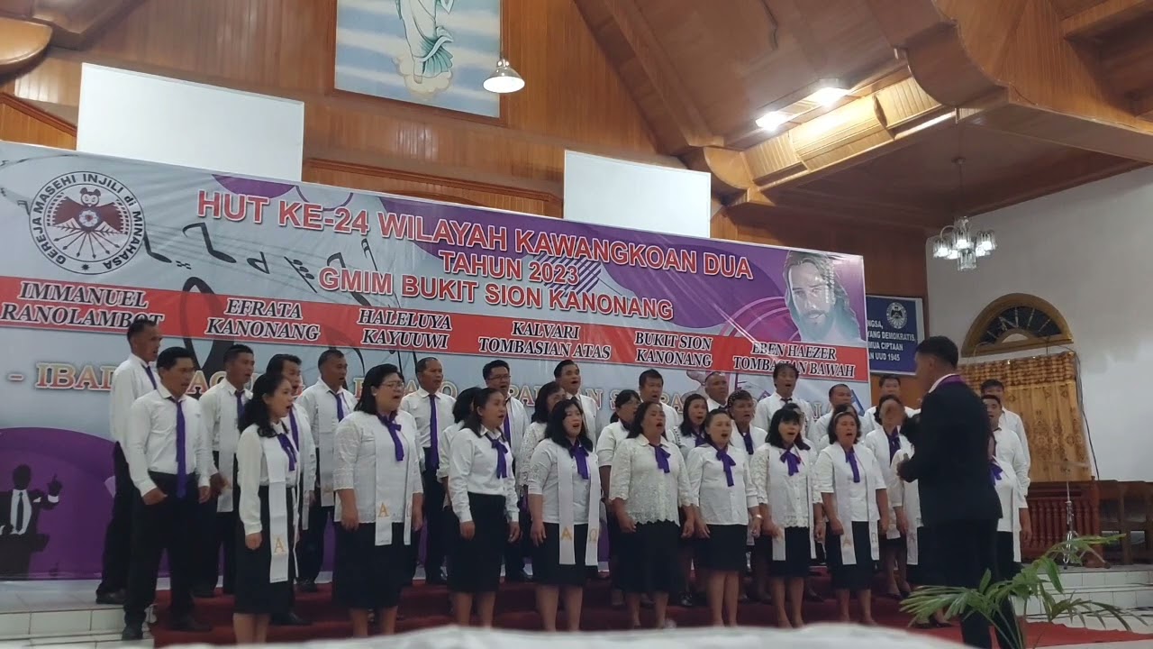 Inilah Perintahku - Onggo Lukito (Pelsus GMIM Eben Haezer Tombasian Bawah