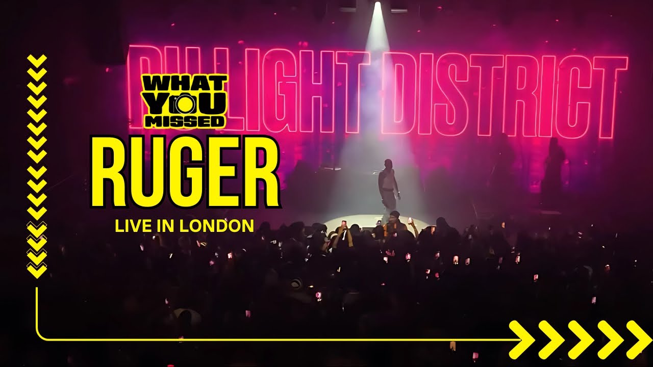 Ruger Live In London @ First SOLDOUT Show ft BNXN Darkoo Gabzi Maleek Berry + More - What You Missed