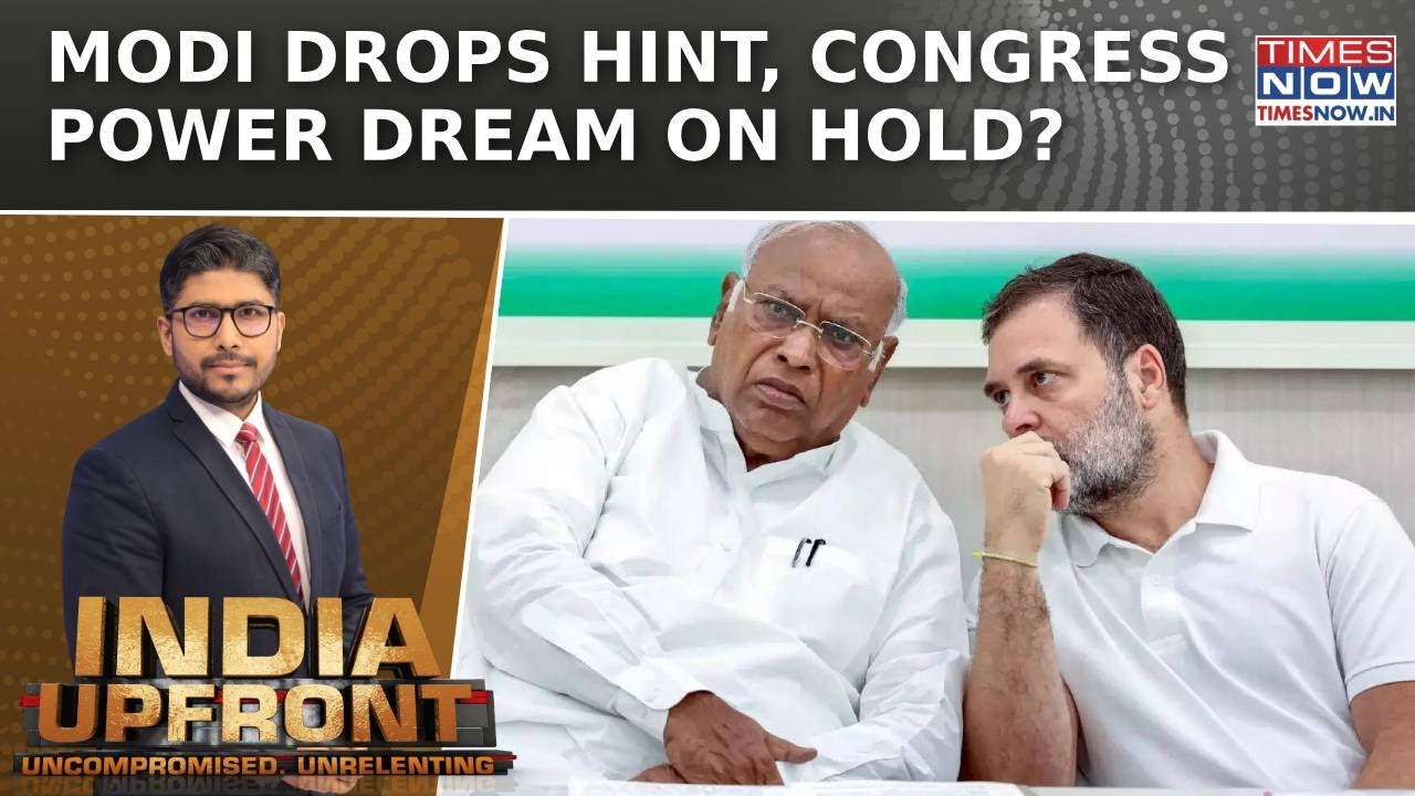 Rahul Has To Wait For PM Post As Modi Drops Big Hint, Congress Power Dream On Hold? | India Upfront