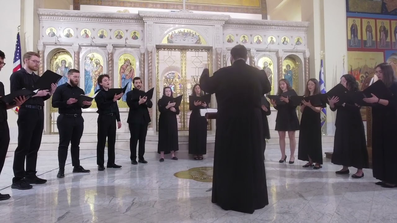 9th Ode of the Canon of the Presentation of the Lord (Byzantine Mode 3)—