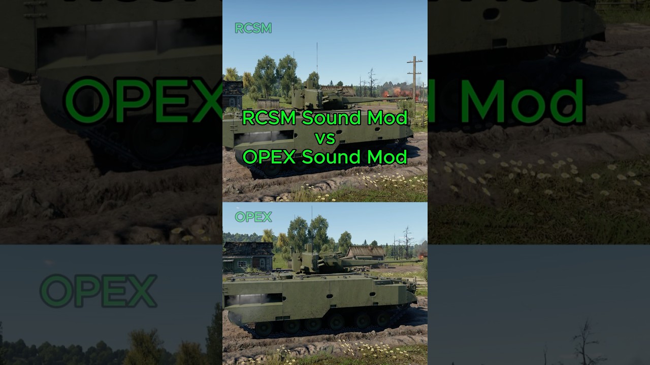 RCSM SOUNDMOD VS OPEX SOUND MOD 