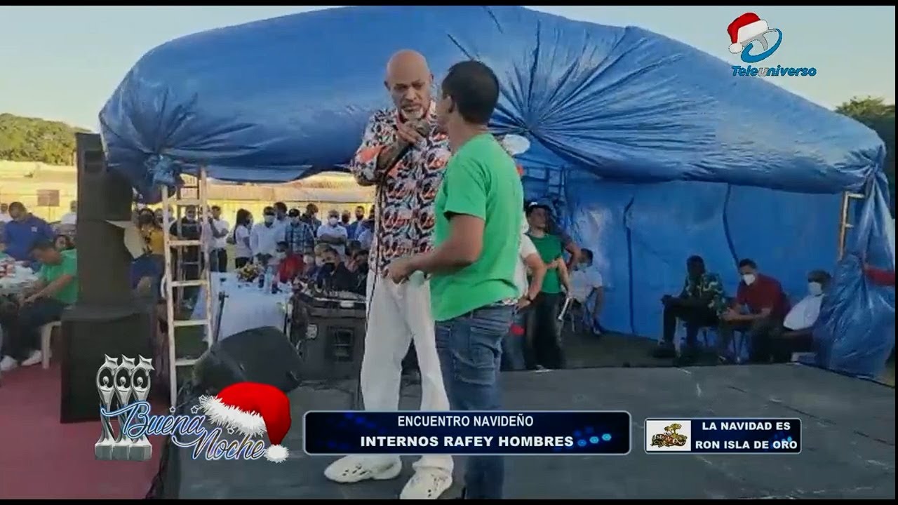 Encuentro navideño con los internos de Rafey Hombres  | Buena Noche
