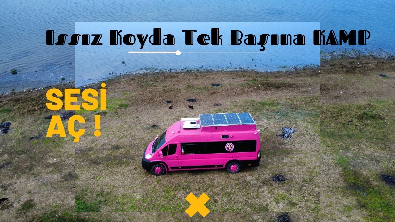 Issız bir Koyda kadın karavancı 