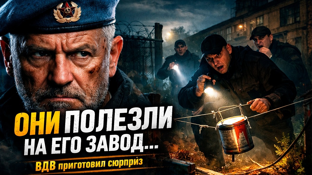 ДЕСАНТНИК ПРОТИВ ОЛИГАРХОВ! Завод ВДВ решили снести, но ночью «охрана» ПОПАЛА В АД!