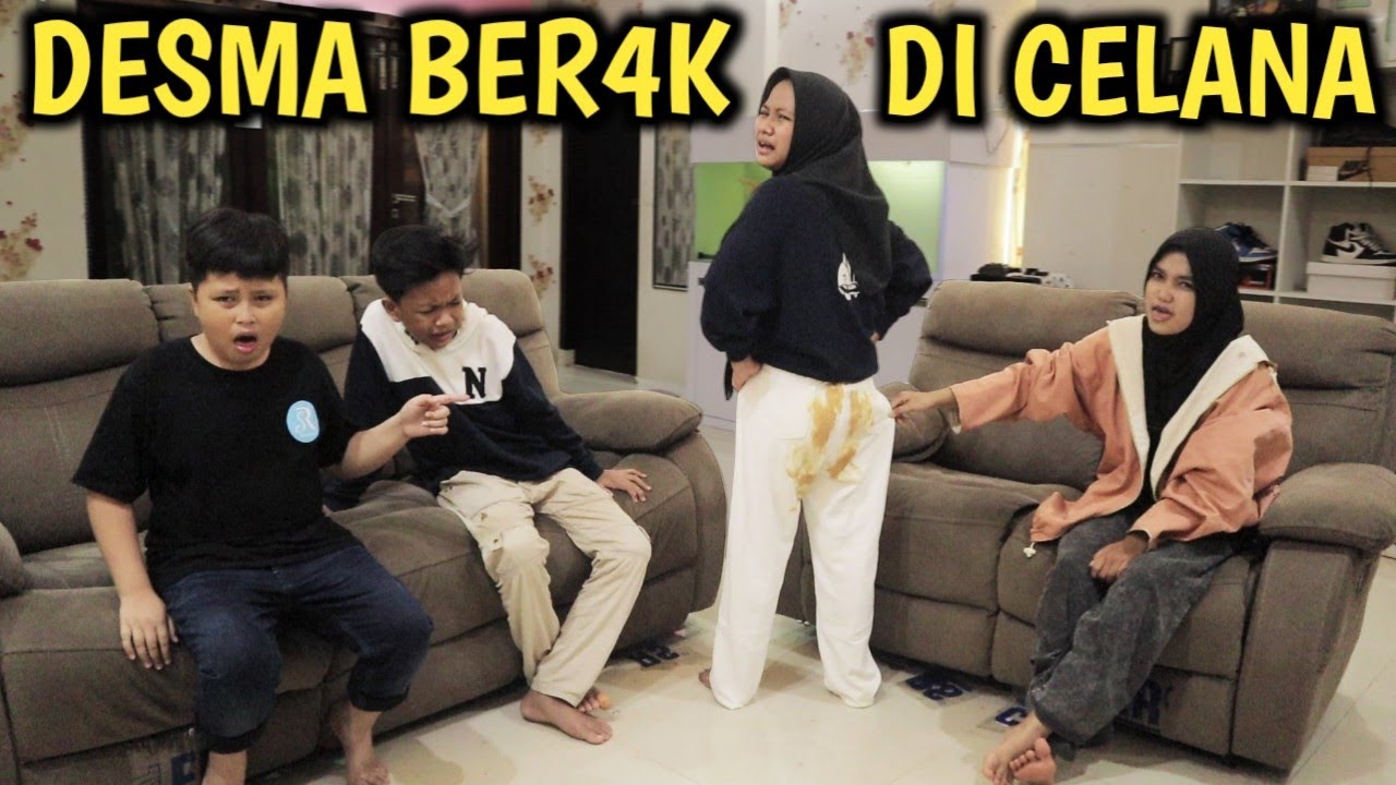 DESMA EEK DI CELANA BAU BANGET!
