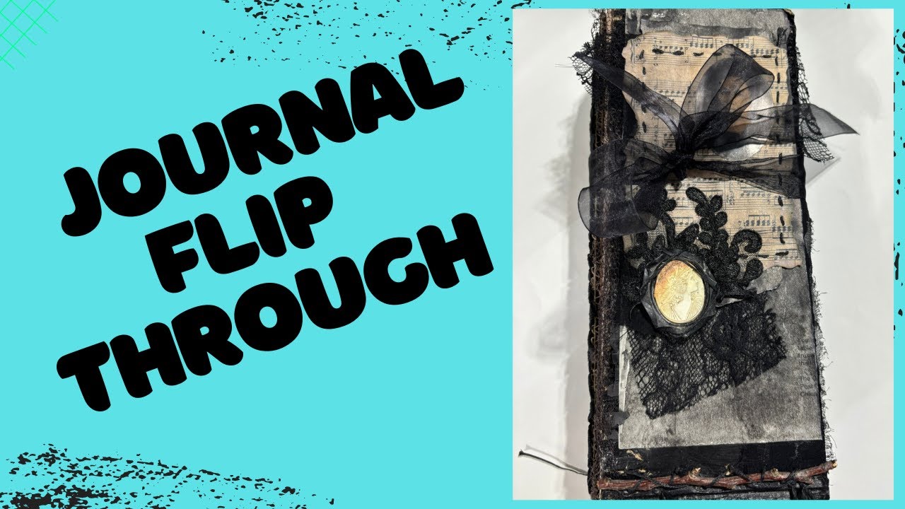 Grungy Junk Journal Flip | Special Guest: Barbara