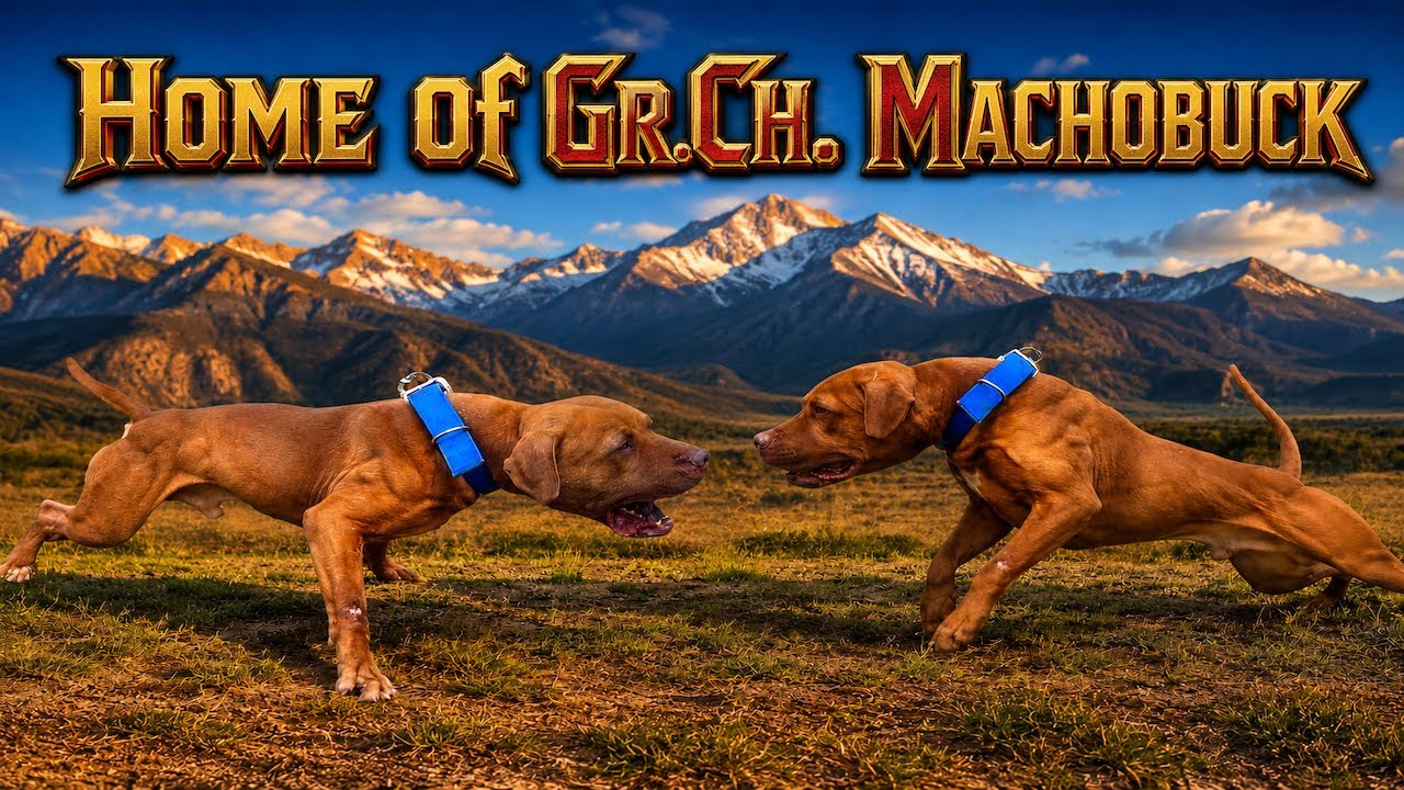 APBT  Gr.Ch. MachoBuck  Bulldogs  •The Home•