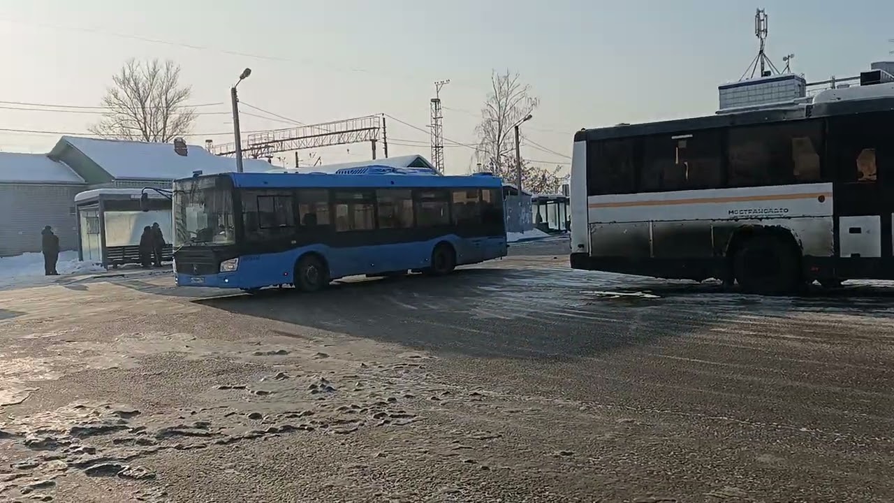 ЛиАЗ 4292.60 на 22 маршруте на станции Голицыно.