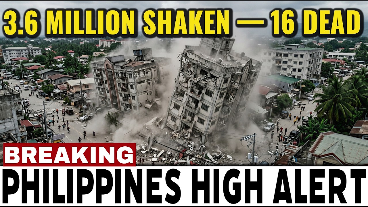 New Updates On PHILIPPINES EARTHQUAKE&mdash;M7.8 HITS Mindanao As Buildings COLLAPSE With TSUNAMI