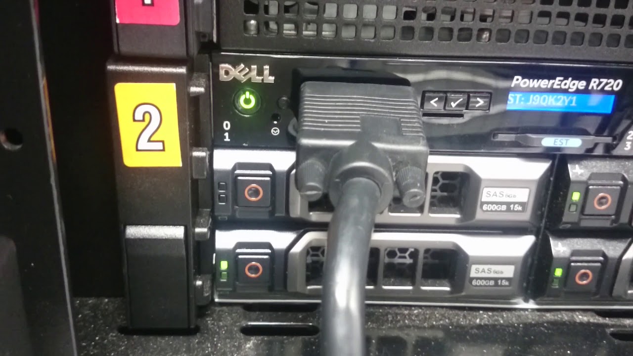 Server - Replacing a failed hard drive (hot swappable)