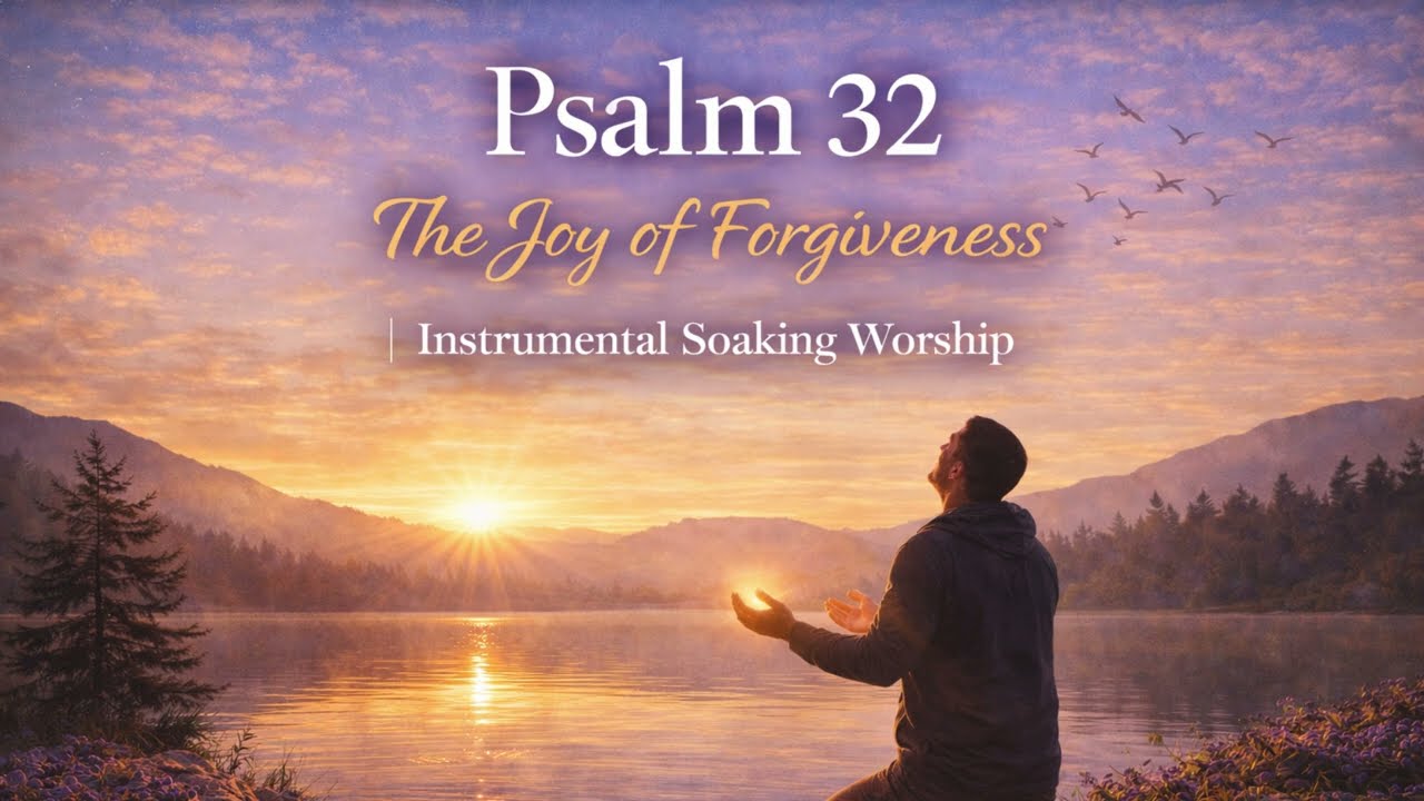 Psalm 32 | The Joy of Forgiveness | Instrumental Soaking Worship