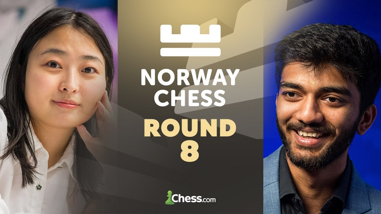 Norway Chess 2025! Gukesh v. Hikaru, Fabiano v. Arjun As Fabi & Ju Lead! Rd 8