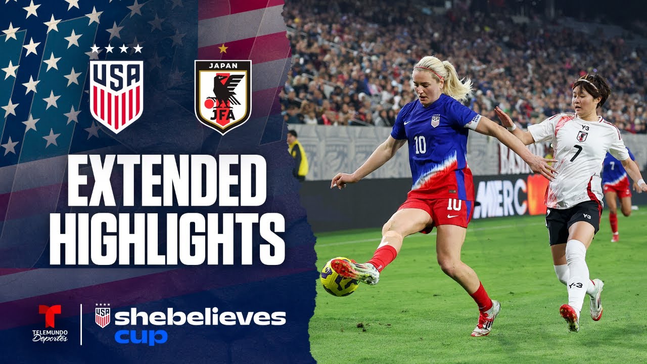 USA Femenina vs Japón Femenina | Highlights SheBelieves Cup 2025 | Telemundo Deportes