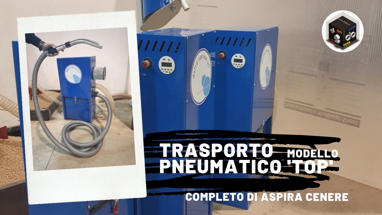 Dispositivo aspira ceneri per sistema di aspirazione modello TOP