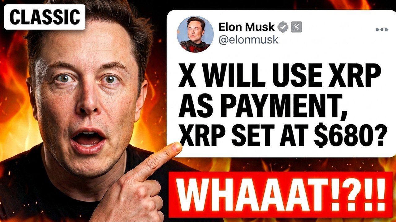 ПАРТНЕРСТВО XRP И ИЛОНА МАСКА??!! (СПЕКУЛЯЦИИ О РОСТЕ XRP ДО $680?!)
