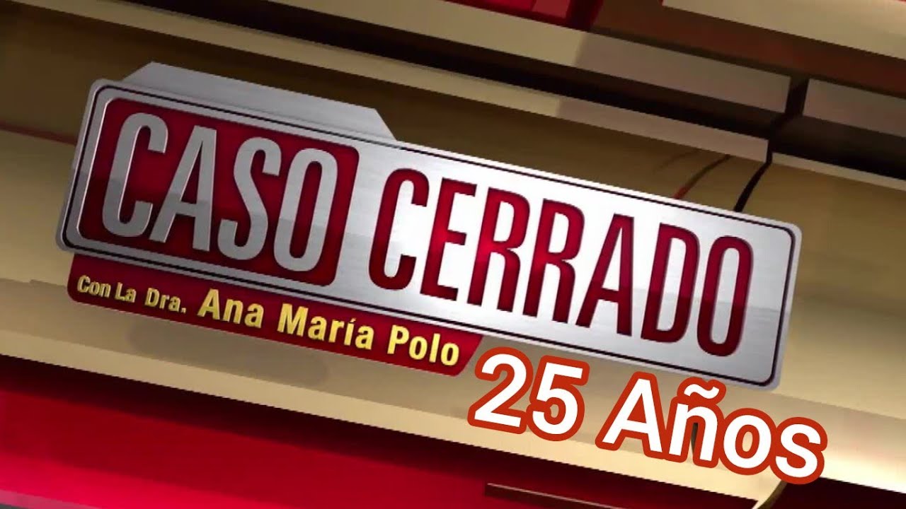 Intro de Caso Cerrado 25 años 