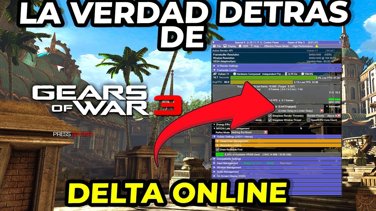 LA VERDAD DETR&Aacute;S DEL PROYECTO DELTA ONLINE #gearsofwar #gearseday